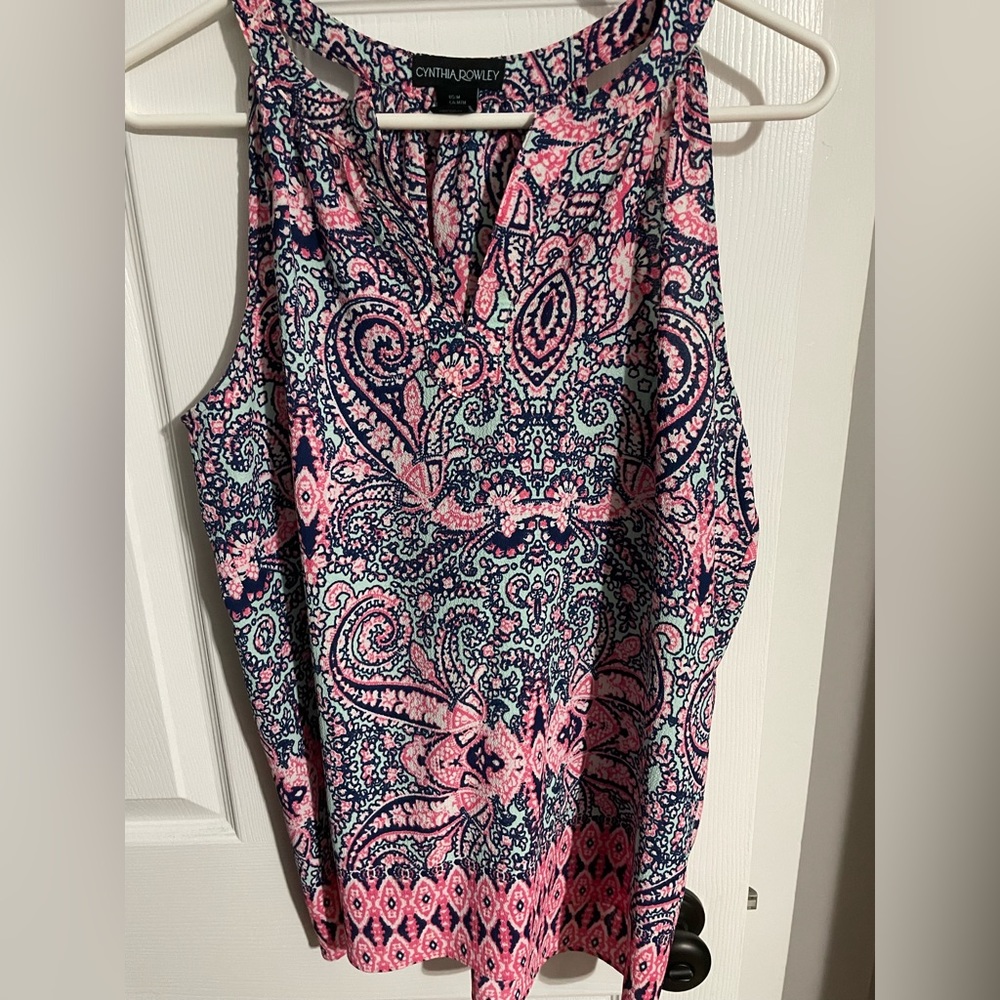 Cynthia Rowley Sleeveless Blouse